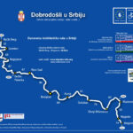 Donaufietsroute in Servië